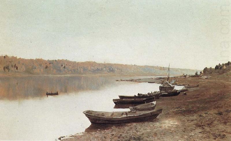 At the Wolga, Levitan, Isaak